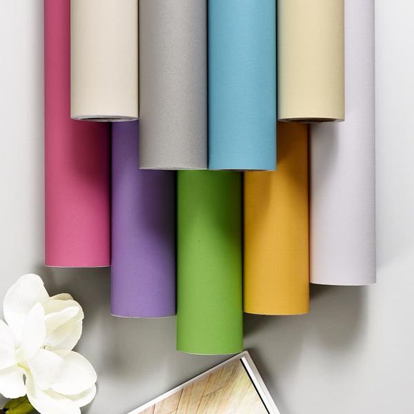 wallpapers 0.4x2m pvc self-adhesive wallpaper bedroom room decor deskfurniture wardrobe refurbished matte pure color wall sticker
wallpapers 0.4x2m pvc self-adhesive wallpaper bedroom room decor deskfurniture wardrobe refurbished matte pure color wall sticker