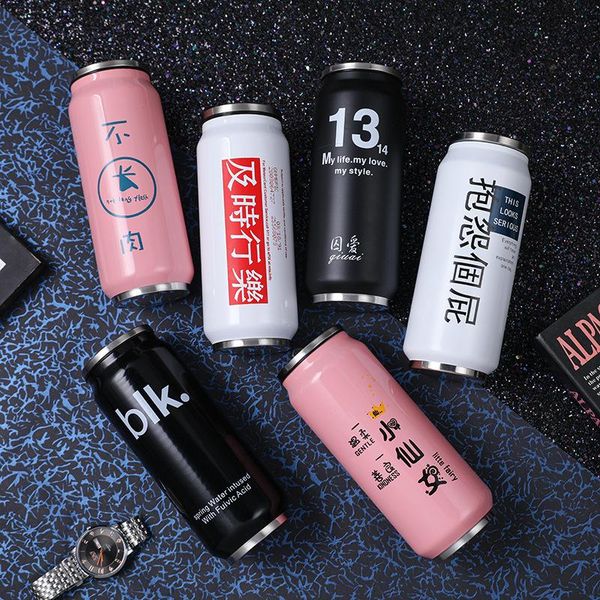 water bottles creative insulation cup, , stainless steel drinking direct male and female students with straws
water bottles creative insulation cup, , stainless steel drinking direct male and female students with straws