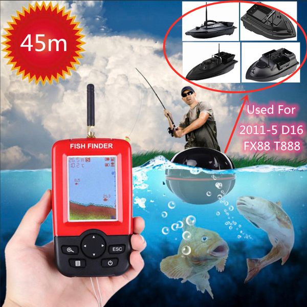 ortable fish finder ice fishing sonar sounder for fishing 45m water depth used for c18 2011-5 fx88 and so on fishing bait boat
ortable fish finder ice fishing sonar sounder for fishing 45m water depth used for c18 2011-5 fx88 and so on fishing bait boat