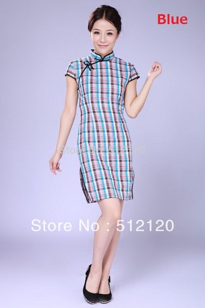 shanghai story short qipao lattice cheongsam chinese tranditional plain traditional dress blend cotton ethnic clothing, Red
shanghai story short qipao lattice cheongsam chinese tranditional plain traditional dress blend cotton ethnic clothing, Red