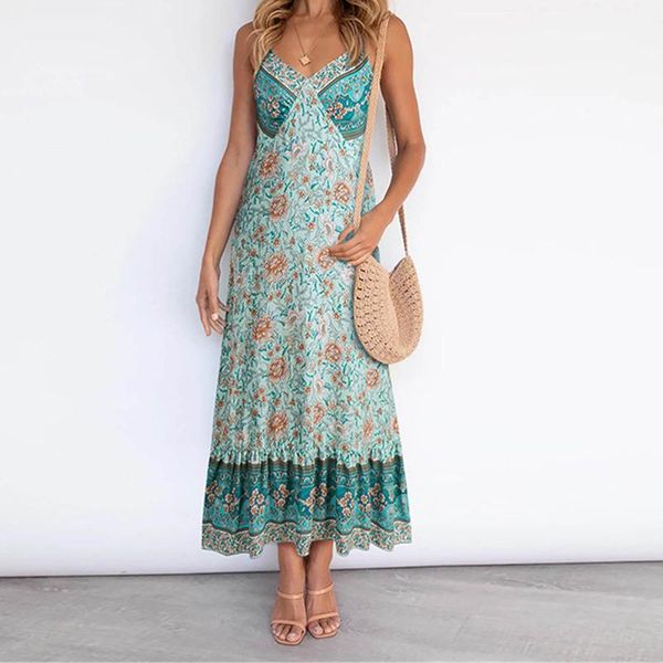 casual dresses dress women summer fashion maxi sleeveless sling beach floral 2021 for party bohemian, Black;gray
casual dresses dress women summer fashion maxi sleeveless sling beach floral 2021 for party bohemian, Black;gray
