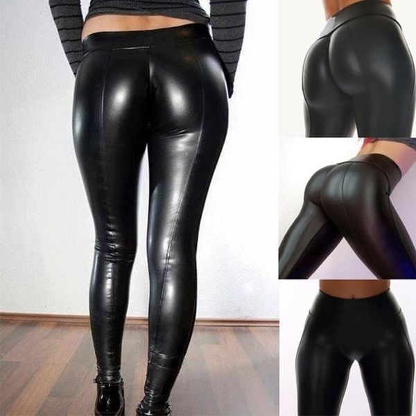 women's leggings 2021 pu leather for fitness black shiny sport pants female high wait legging push up skinny workout
women's leggings 2021 pu leather for fitness black shiny sport pants female high wait legging push up skinny workout