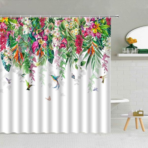 shower curtains flower tropical green plant curtain palm leaf bird watercolor floral bathroom fabric decor with hooks washable
shower curtains flower tropical green plant curtain palm leaf bird watercolor floral bathroom fabric decor with hooks washable