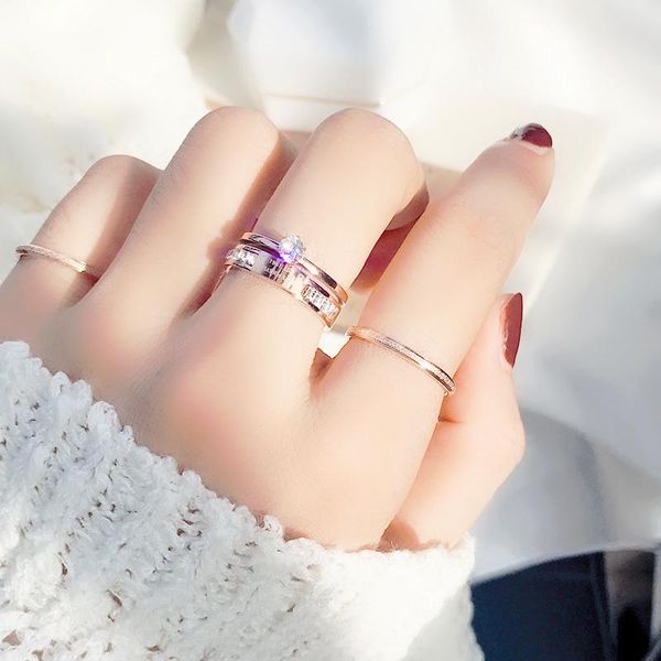 2-circle luxury zirconia rose gold color stainless steel ring woman fashion jewlery engagement wedding gift(gr246) rings, Slivery;golden
2-circle luxury zirconia rose gold color stainless steel ring woman fashion jewlery engagement wedding gift(gr246) rings, Slivery;golden