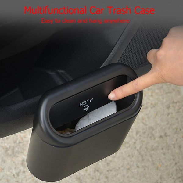 other interior accessories car trash can hanging vehicle garbage dust case organizer storage box square pressing type bin auto
other interior accessories car trash can hanging vehicle garbage dust case organizer storage box square pressing type bin auto
