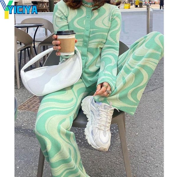 women's two piece pants y2k green paisley print cardigan knitted sets tracksuit trousers suits long sleeve coat set suit female, White
women's two piece pants y2k green paisley print cardigan knitted sets tracksuit trousers suits long sleeve coat set suit female, White