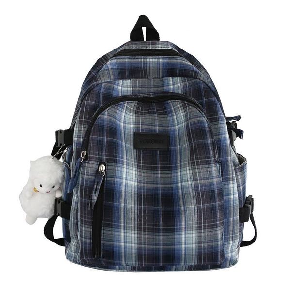 school bags student backpack teens schoolbag high capacity backbag plaid print kawaii bagpack university book for girls
school bags student backpack teens schoolbag high capacity backbag plaid print kawaii bagpack university book for girls