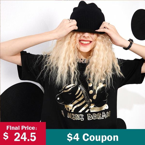 cartoon bronzing print casual t-shirts women 2021 spring polka dot contrast lace korean ladies basic daily tee women's t-shirt, White
cartoon bronzing print casual t-shirts women 2021 spring polka dot contrast lace korean ladies basic daily tee women's t-shirt, White