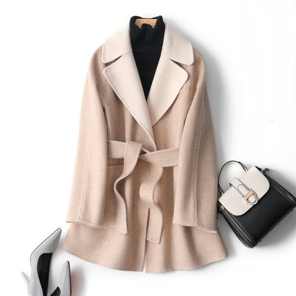 women's wool & blends fashion coat female korean style jacket autumn women outwear ladies jackets and coats woman parkas casacos f, Black
women's wool & blends fashion coat female korean style jacket autumn women outwear ladies jackets and coats woman parkas casacos f, Black