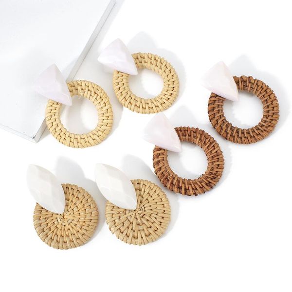 dangle & chandelier aensoa vintage rattan knit drop earrings unusual ethic bohemia pendant for summer classic jewelry, Silver
dangle & chandelier aensoa vintage rattan knit drop earrings unusual ethic bohemia pendant for summer classic jewelry, Silver