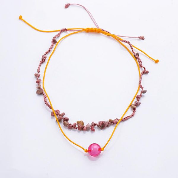 juran vintage string handmade nutual store double layered necklace retro glass bead women chokers, Golden;silver
juran vintage string handmade nutual store double layered necklace retro glass bead women chokers, Golden;silver