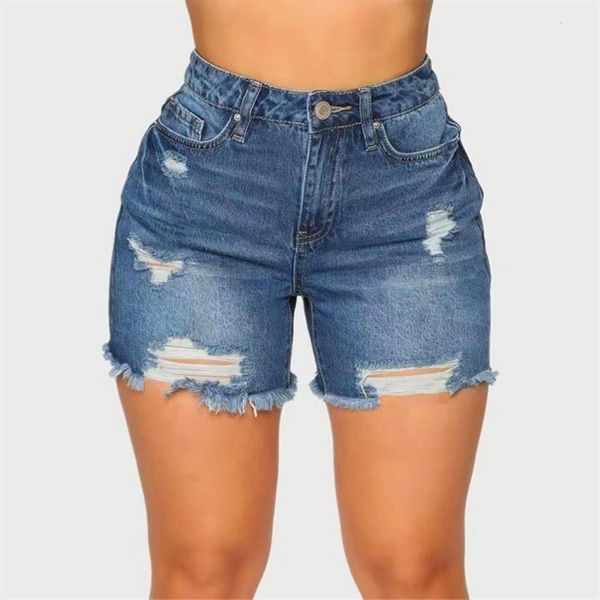 hole blue high waist womens short straight denim summer 100% pure cotton solid color casual jeans for lady, White;black
hole blue high waist womens short straight denim summer 100% pure cotton solid color casual jeans for lady, White;black