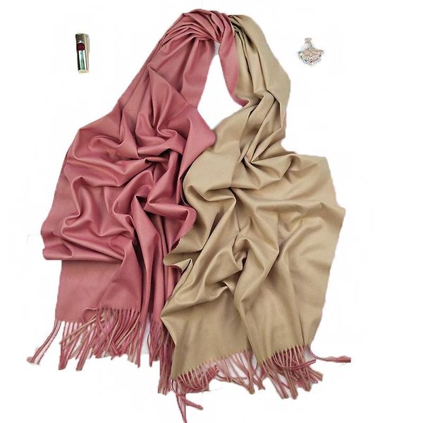 scarves same style shawls winter thickening double-face tassels shawl 100% soft warm pashmina cashmere for women and man, Blue;gray
scarves same style shawls winter thickening double-face tassels shawl 100% soft warm pashmina cashmere for women and man, Blue;gray