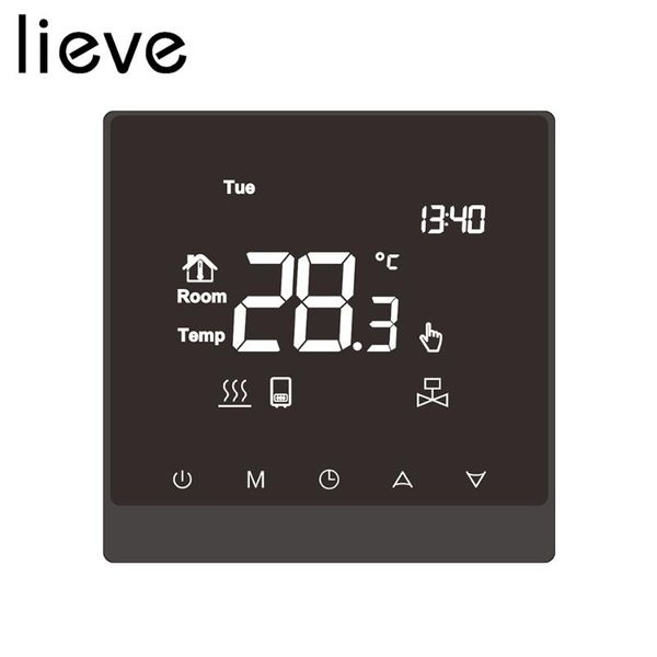 smart home control curved screen thermostat for water heating warm floor black temperature controller gas boiler thermoregulator
smart home control curved screen thermostat for water heating warm floor black temperature controller gas boiler thermoregulator