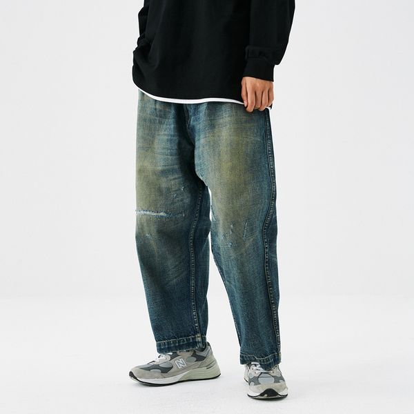 men's street trend loose wide leg casual straight capris, Black
men's street trend loose wide leg casual straight capris, Black