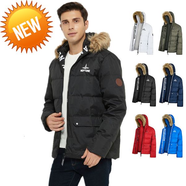 -30 degree winter new men down jacket thicken warm hooded outerwear male casual puffer coats detachable fur collar, Black
-30 degree winter new men down jacket thicken warm hooded outerwear male casual puffer coats detachable fur collar, Black