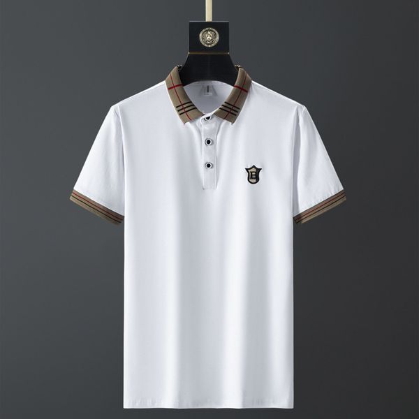 men's slotted cotton polo solid color shirt, casual, embroidery, summer fashion, new in 2021, White;black
men's slotted cotton polo solid color shirt, casual, embroidery, summer fashion, new in 2021, White;black