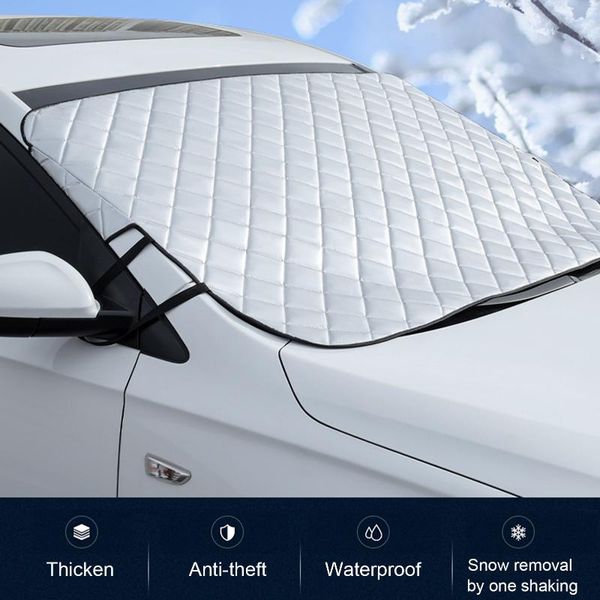 car sunshade snow cover windshield outdoor thickened waterproof anti ice frost auto protector for cars and suv
car sunshade snow cover windshield outdoor thickened waterproof anti ice frost auto protector for cars and suv