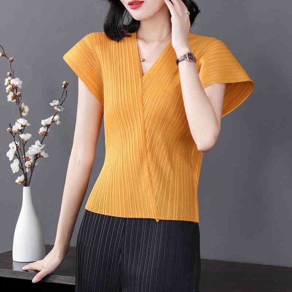 women's knits & tees elegant pleated solid color irregular basic summer short sleeve v-neck women straight t-shirt casual ladi, White
women's knits & tees elegant pleated solid color irregular basic summer short sleeve v-neck women straight t-shirt casual ladi, White