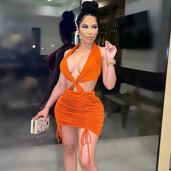 casual dresses summer dress women haler lace up deep v neck drawstring ruched mini clubwear party bodycon holiday clothing, Black;gray
casual dresses summer dress women haler lace up deep v neck drawstring ruched mini clubwear party bodycon holiday clothing, Black;gray