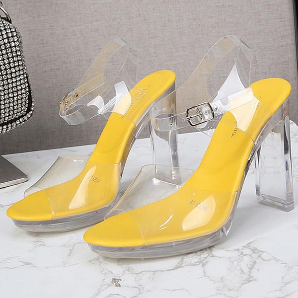 transparent material single shoes women sandals high heels summer shallow mouth, Black
transparent material single shoes women sandals high heels summer shallow mouth, Black