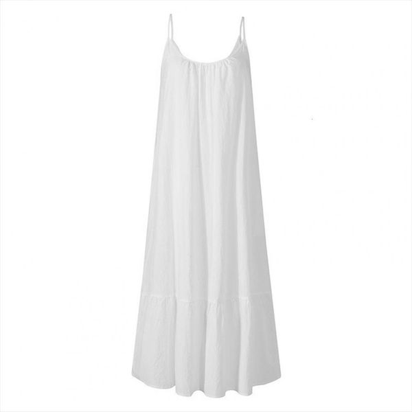 summer long low round neck womens dresses loose casual sling solid color for beach hem fashion, Black;gray
summer long low round neck womens dresses loose casual sling solid color for beach hem fashion, Black;gray