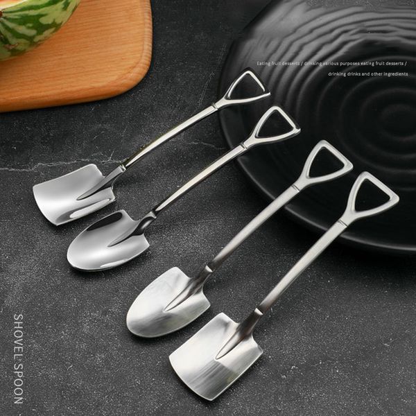 4pcs 304 stainless steel coffee retro shovel spoon for ice cream creative tableware kitchen accessories
4pcs 304 stainless steel coffee retro shovel spoon for ice cream creative tableware kitchen accessories