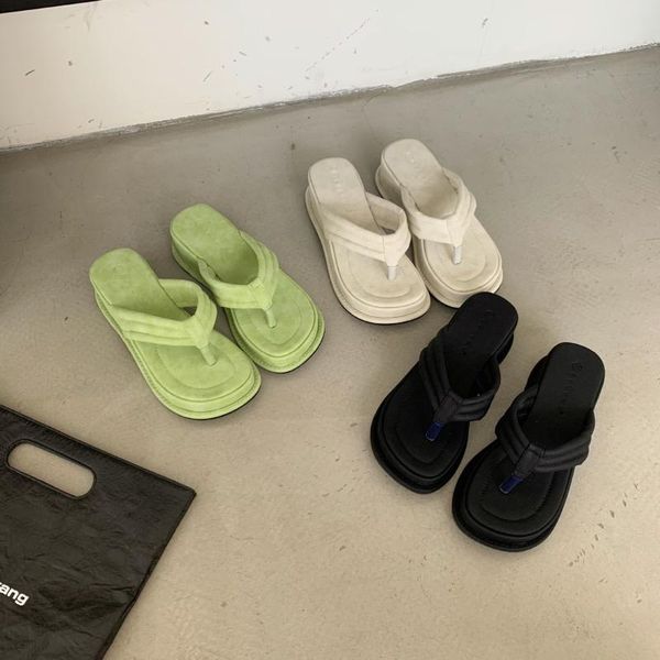 slippers rubber flip flops shoes woman 2021 on a wedge low house platform pantofle female mule hawaiian summer mules fabric, Black
slippers rubber flip flops shoes woman 2021 on a wedge low house platform pantofle female mule hawaiian summer mules fabric, Black