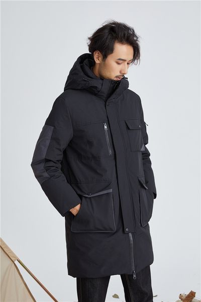 men's long down jacket north multifunctional pocket design coat windproof warm parka coats male clothing face outerwear 61918, Black
men's long down jacket north multifunctional pocket design coat windproof warm parka coats male clothing face outerwear 61918, Black