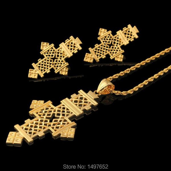 earrings & necklace arrival ethiopian cross pendant . gold color african bridal wedding jewelry sets, Silver
earrings & necklace arrival ethiopian cross pendant . gold color african bridal wedding jewelry sets, Silver