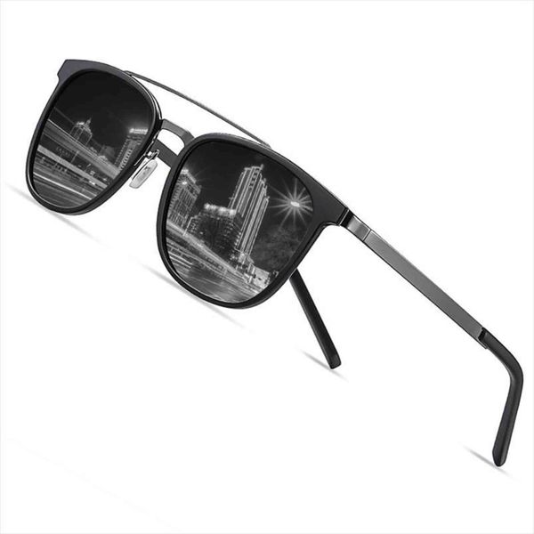 aofly brand design polarized sunglasses for men fashionable square anti glare womens sun glasses alloy frame shadows male uv400, White;black
aofly brand design polarized sunglasses for men fashionable square anti glare womens sun glasses alloy frame shadows male uv400, White;black