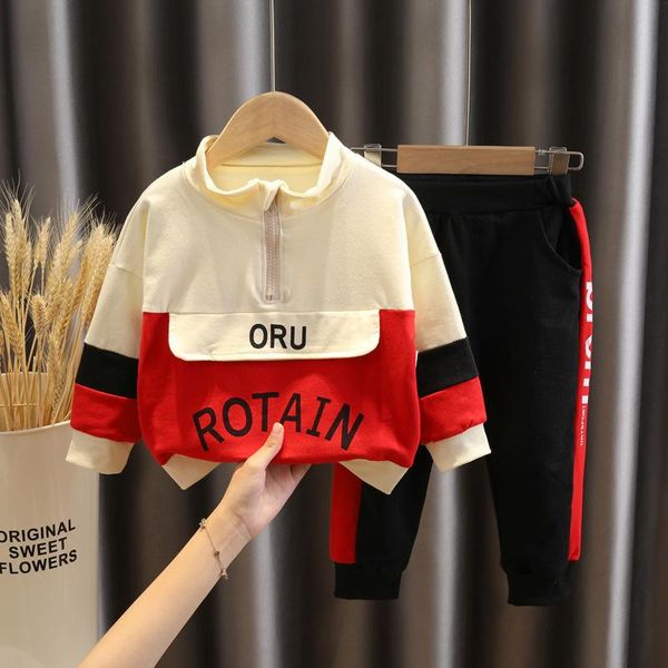 children's clothing outfit style kids girl fashion set boy spring autumn sports suit words print st20002 sets, White
children's clothing outfit style kids girl fashion set boy spring autumn sports suit words print st20002 sets, White
