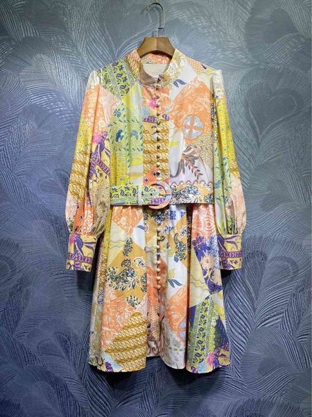 street style dresses zim latest stand collar printed lantern sleeves cotton blend waist lace dress 9j5h, Black;pink
street style dresses zim latest stand collar printed lantern sleeves cotton blend waist lace dress 9j5h, Black;pink