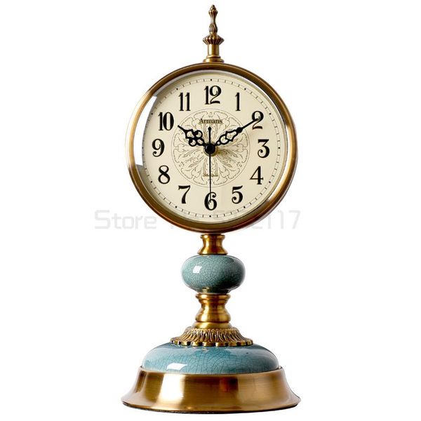 desk & table clocks european seat clock, american ornaments, postmodern light luxury pendulum metal mute movement
desk & table clocks european seat clock, american ornaments, postmodern light luxury pendulum metal mute movement