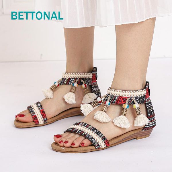 casual sandals women shoes wedge roman bohemia nationality travel sandalias chaussure femme summer sandles gladiator, Black
casual sandals women shoes wedge roman bohemia nationality travel sandalias chaussure femme summer sandles gladiator, Black
