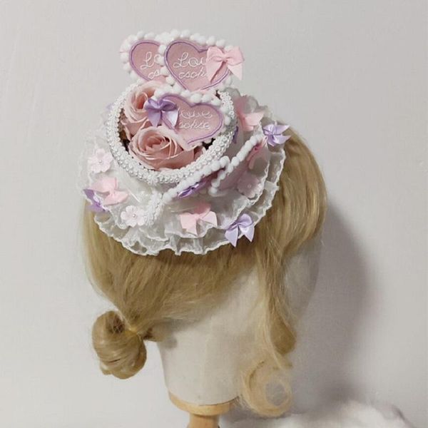 stingy brim hats lolita retro round hat ruffled lace bow love heart tea party bonnet cap hair clip royal anime cosplay headpiece, Blue;gray
stingy brim hats lolita retro round hat ruffled lace bow love heart tea party bonnet cap hair clip royal anime cosplay headpiece, Blue;gray