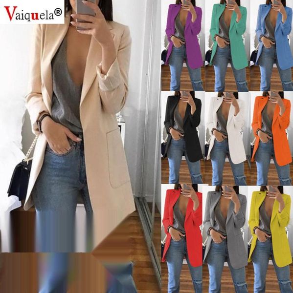 women's suits & blazers fashion casual suit lapel slim cardigan temperament coat spring and autumn blazer office lady women, White;black
women's suits & blazers fashion casual suit lapel slim cardigan temperament coat spring and autumn blazer office lady women, White;black