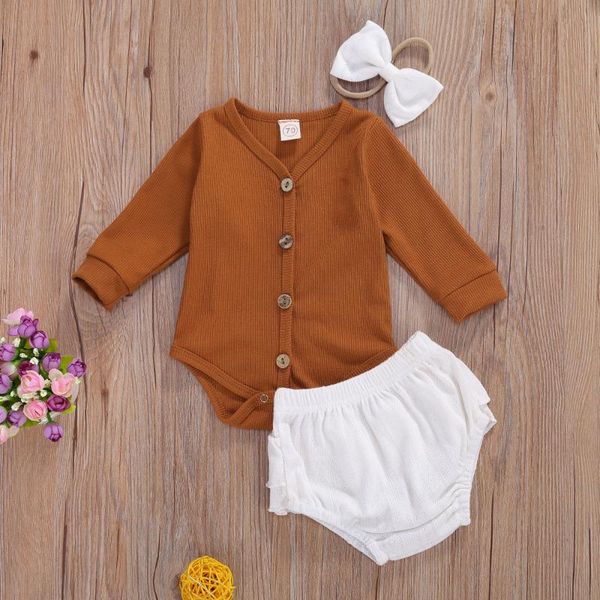 clothing sets baby & children's 0-24m born boys girls autumn spring v-neck long sleeve romper pp shorts headband 3pcs solid outfits, White
clothing sets baby & children's 0-24m born boys girls autumn spring v-neck long sleeve romper pp shorts headband 3pcs solid outfits, White