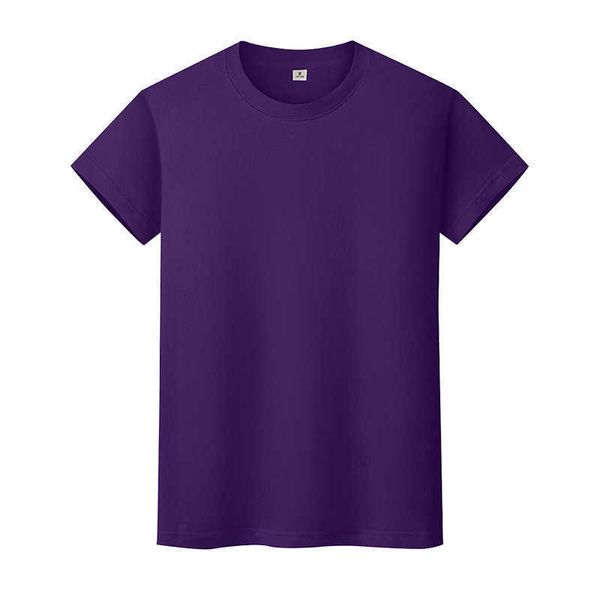 men and women round neck solid color t-shirt summer cotton bottoming short-sleeved half-sleeved muw4fi, Black
men and women round neck solid color t-shirt summer cotton bottoming short-sleeved half-sleeved muw4fi, Black