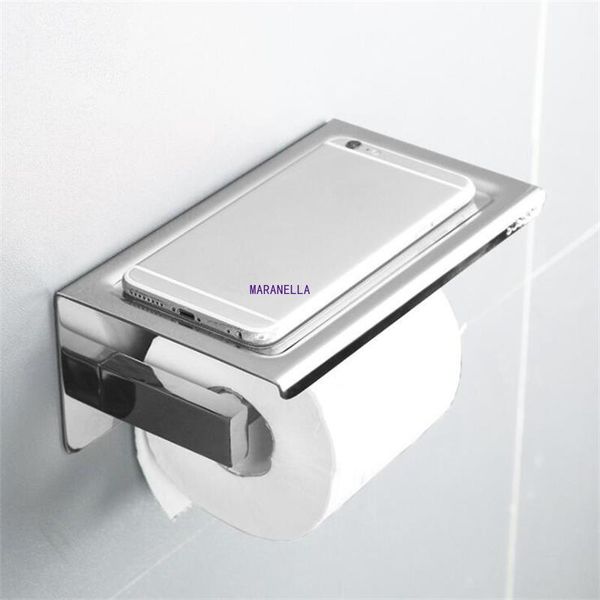 stainless steel toilet paper holder mobile phone with shelf bathroom towel rack wall mounted hanging accessories holders
stainless steel toilet paper holder mobile phone with shelf bathroom towel rack wall mounted hanging accessories holders