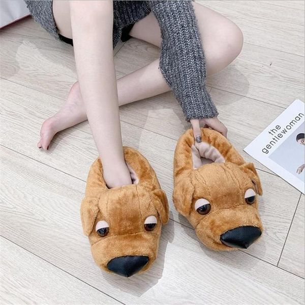 couple indoor plush cotton slippers ladies cute cartoon dog shoes women's fluffy house girl's winter warm, Black
couple indoor plush cotton slippers ladies cute cartoon dog shoes women's fluffy house girl's winter warm, Black