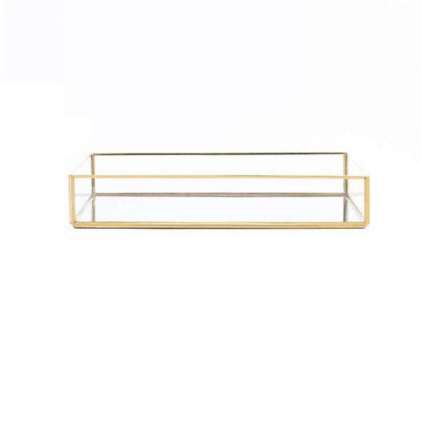 kitchen storage & organization est nordic retro tray gold rectangle glass makeup organizer dessert plate jewelry display home decor
kitchen storage & organization est nordic retro tray gold rectangle glass makeup organizer dessert plate jewelry display home decor