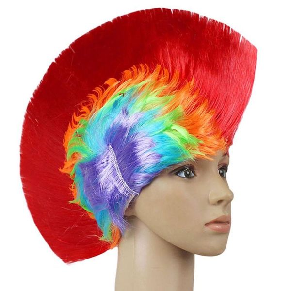 party hats wigs for costume colorful fluffy hair rainbow red and yellow punk natural wig halloween dress up
party hats wigs for costume colorful fluffy hair rainbow red and yellow punk natural wig halloween dress up