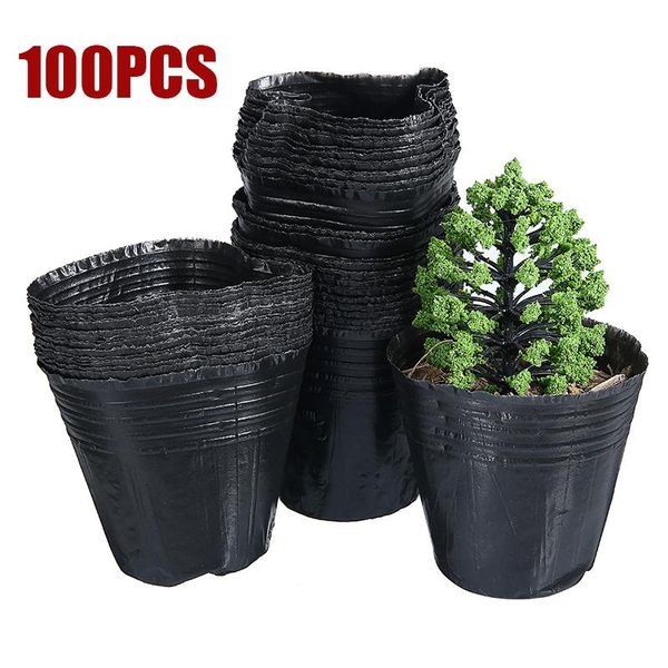 planters & pots 100pcs flower nursery plastic plant starters flowerpot seedlings planter containers for home garden cultivation
planters & pots 100pcs flower nursery plastic plant starters flowerpot seedlings planter containers for home garden cultivation