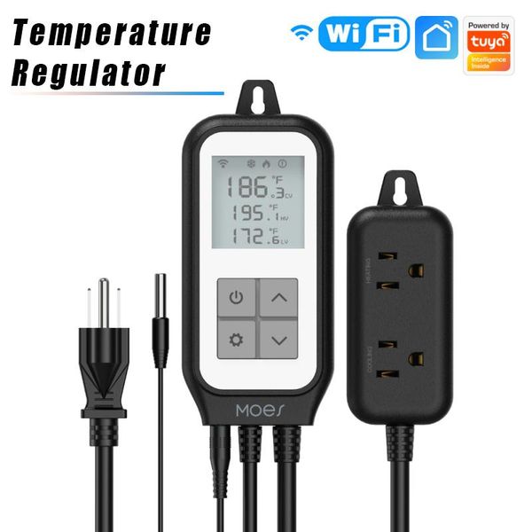 smart home control tuya wifi digital temperature thermostat outlet plug heating cooling mode aquarium brewing life app
smart home control tuya wifi digital temperature thermostat outlet plug heating cooling mode aquarium brewing life app