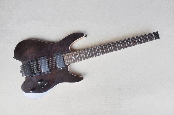 brown body headless electric guitar with tremolo,rosewood fretboard,black hardware,provide customized services
brown body headless electric guitar with tremolo,rosewood fretboard,black hardware,provide customized services