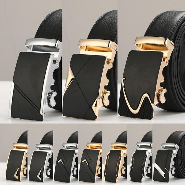 peikong belt fashion men genuine luxury leather belts man high for menstrap male metal automatic buckle, Black;brown
peikong belt fashion men genuine luxury leather belts man high for menstrap male metal automatic buckle, Black;brown