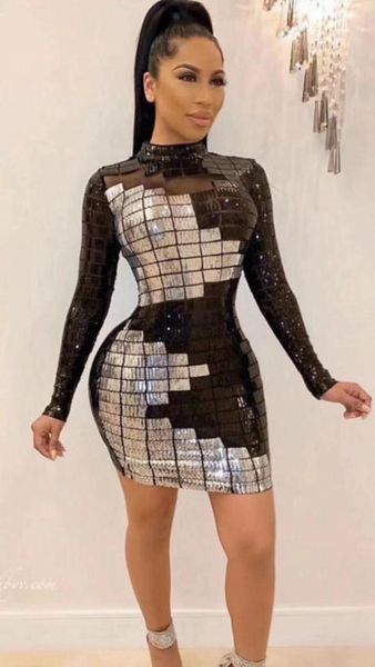 casual dresses arrival night club party dress vestidos verano 2021 long sleeve mesh sequins catwalk runway, Black;gray
casual dresses arrival night club party dress vestidos verano 2021 long sleeve mesh sequins catwalk runway, Black;gray