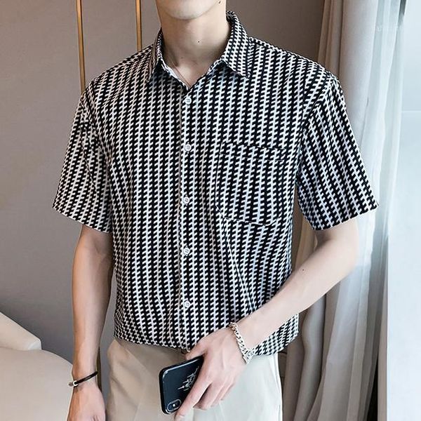 fishbone stripes shirts men summer loose short sleeve casual shirt streetwear clothing hip hop harajuku blouse chemise homme men's, White;black
fishbone stripes shirts men summer loose short sleeve casual shirt streetwear clothing hip hop harajuku blouse chemise homme men's, White;black