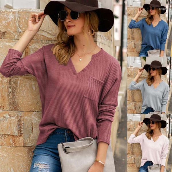 40#fashion women blouse autumn casual long sleeve pocket pullover v-neck plus size t-shirt warm blouse1, White
40#fashion women blouse autumn casual long sleeve pocket pullover v-neck plus size t-shirt warm blouse1, White
